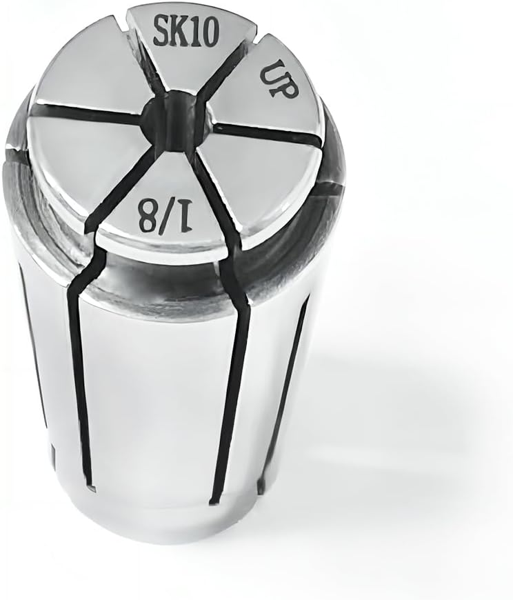WEXWE Tools SK10 1/8 Inch High Precision Spring Collets, Accuracy Class: AAA Within: 0.005mm SK Router Collets For SK10 CNC Tools Holder CNC Milling 1pcs - Image 3